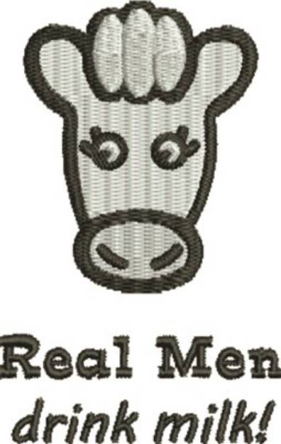 Picture of Drink Milk Machine Embroidery Design