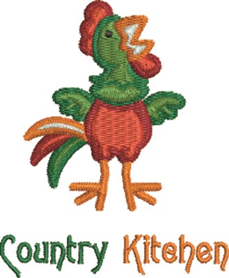 Country Kitchen Machine Embroidery Design