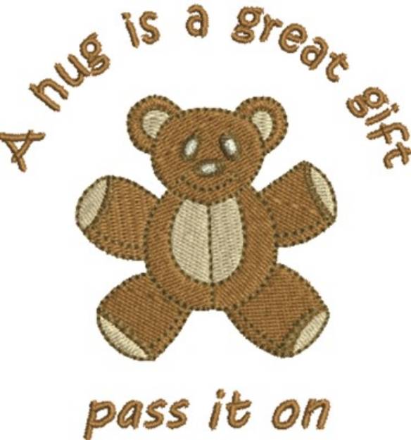 Picture of A Great Gift Machine Embroidery Design