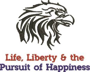 Picture of Pursuit Of Happiness Machine Embroidery Design