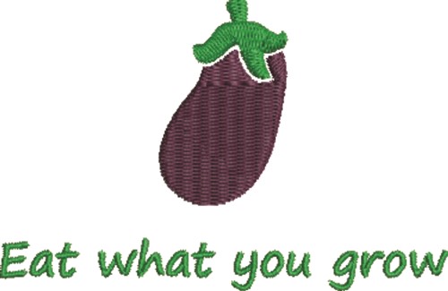 What You Grow Machine Embroidery Design