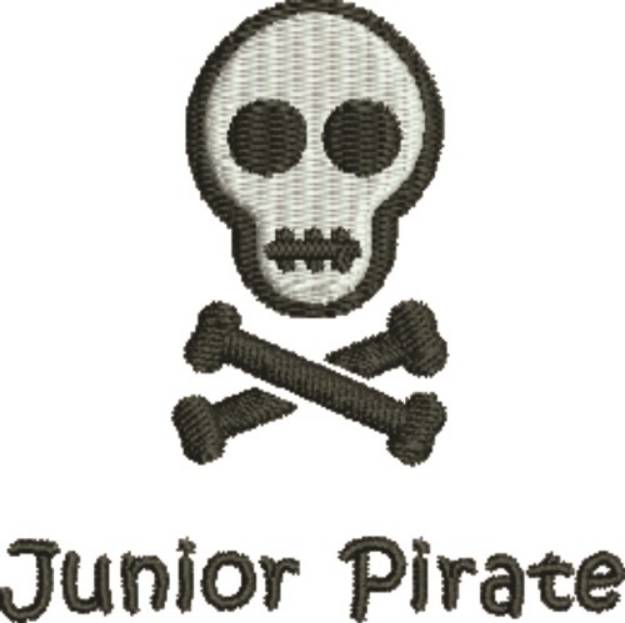 Picture of Junior Pirate Machine Embroidery Design