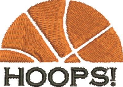 Basketball Hoops Machine Embroidery Design