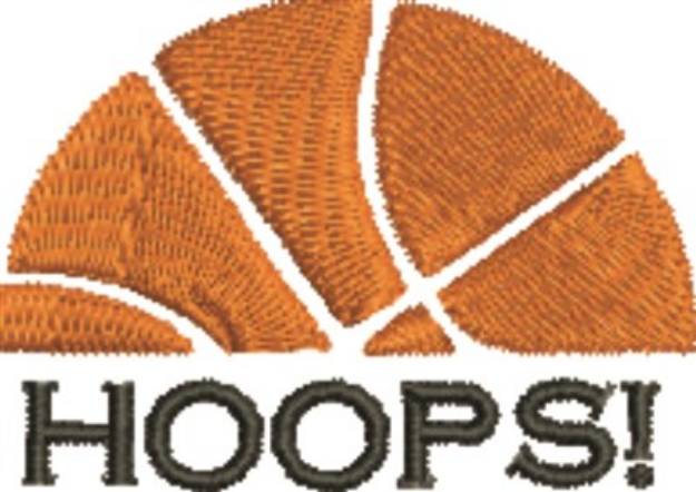 Picture of Basketball Hoops Machine Embroidery Design