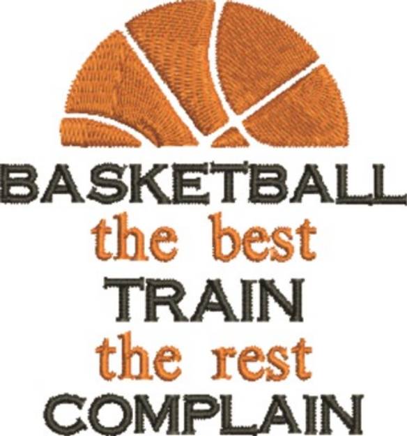 Picture of Basketball Best Machine Embroidery Design