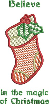 Magic Of Christmas Machine Embroidery Design