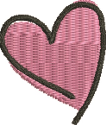 Heart  Machine Embroidery Design