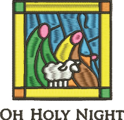 Holy Night Machine Embroidery Design
