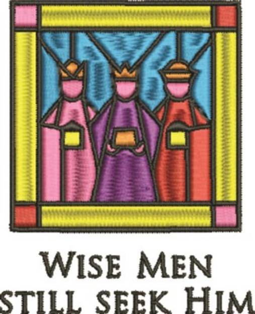 Picture of Wise Men Seek Machine Embroidery Design