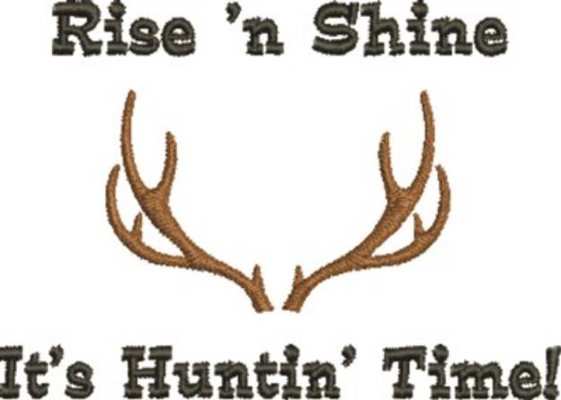 Picture of Huntin Time Machine Embroidery Design