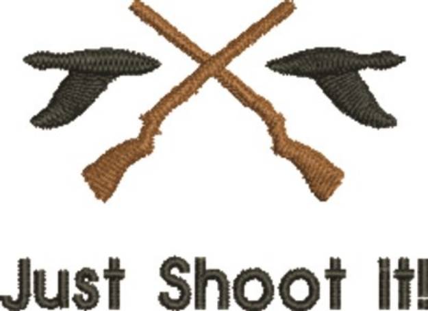 Picture of Shoot It Machine Embroidery Design