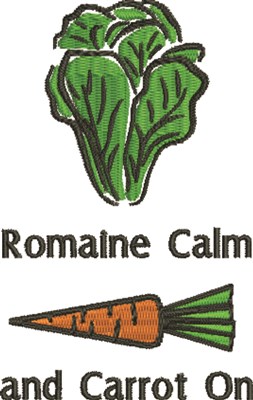 Romaine Calm Machine Embroidery Design