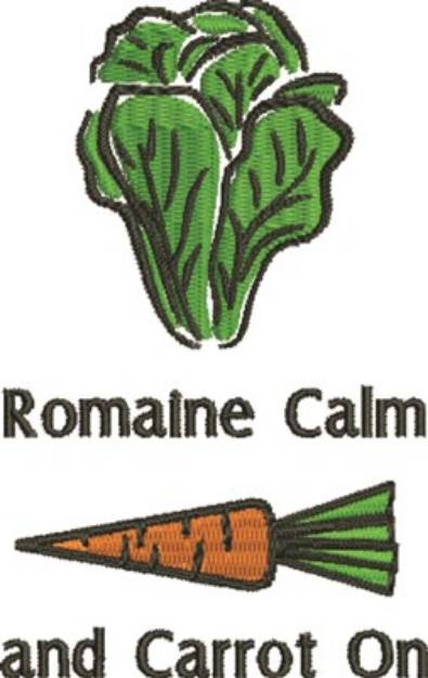 Picture of Romaine Calm Machine Embroidery Design