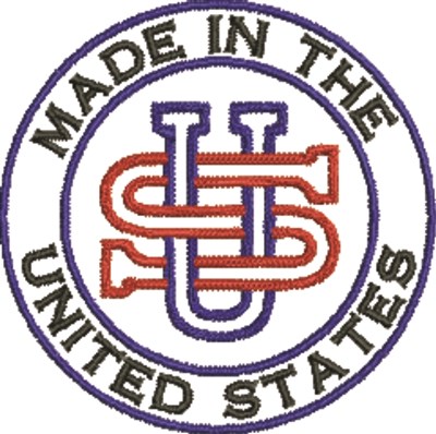 Made In US Machine Embroidery Design