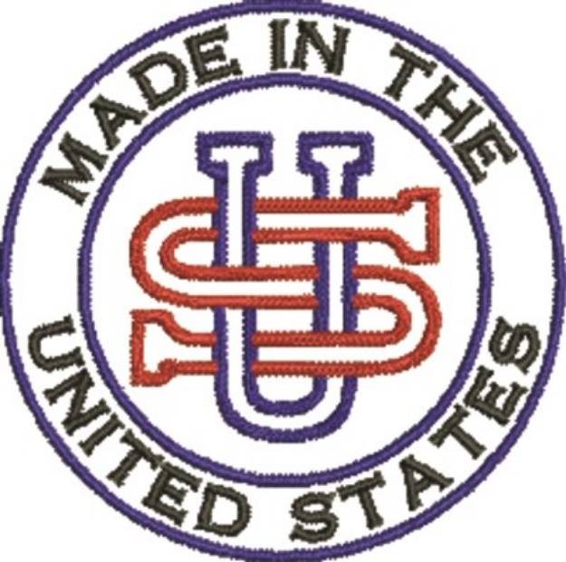 Picture of Made In US Machine Embroidery Design