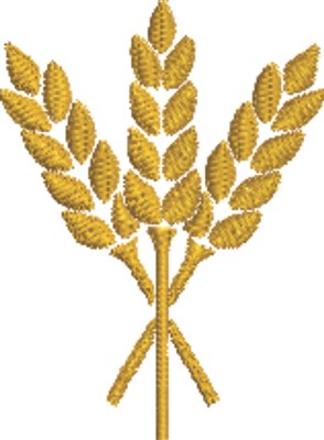 Wheat Machine Embroidery Design