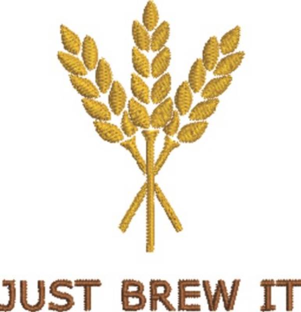 Picture of Just Brew It Machine Embroidery Design