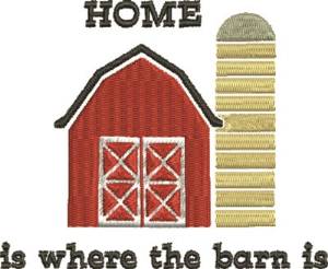 Picture of Where Barn Is Machine Embroidery Design