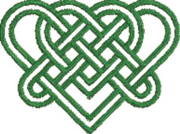 Picture of Celtic Heart Machine Embroidery Design