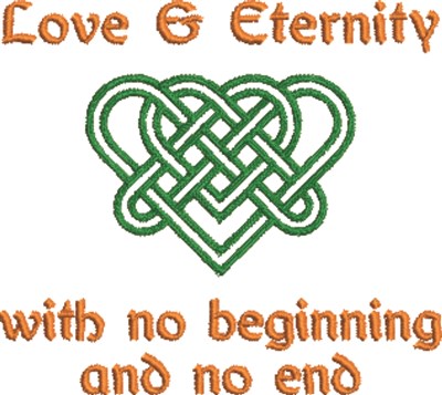 Love & Eternity Machine Embroidery Design