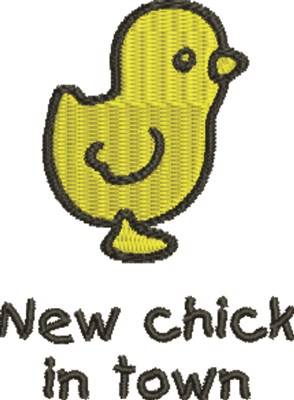 New Chick Machine Embroidery Design
