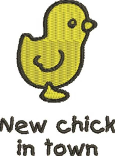 Picture of New Chick Machine Embroidery Design