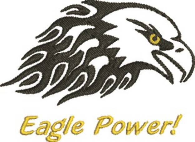 Picture of Eagle Power Machine Embroidery Design