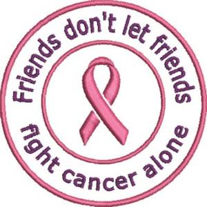 Picture of Fight Cancer Machine Embroidery Design