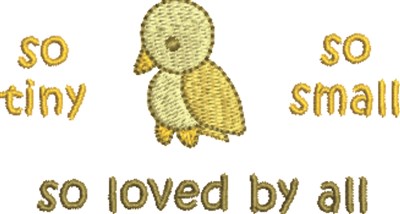 Loved By All Machine Embroidery Design