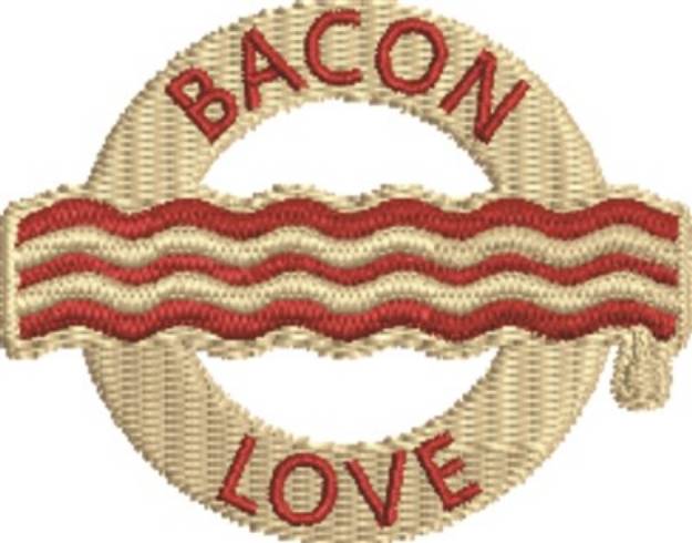 Picture of Bacon Love Machine Embroidery Design