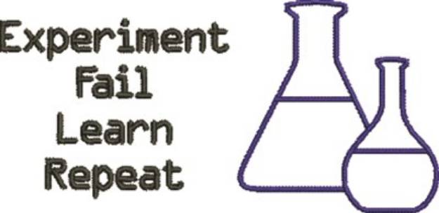 Picture of Chemistry Experiment Machine Embroidery Design