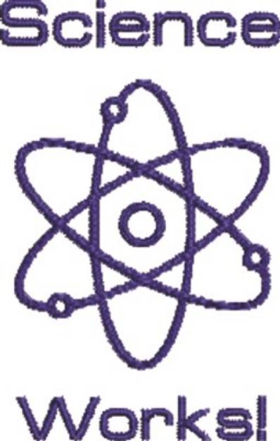 Picture of Science Works Machine Embroidery Design