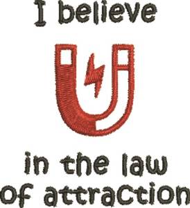 Picture of Law Of Attraction Machine Embroidery Design