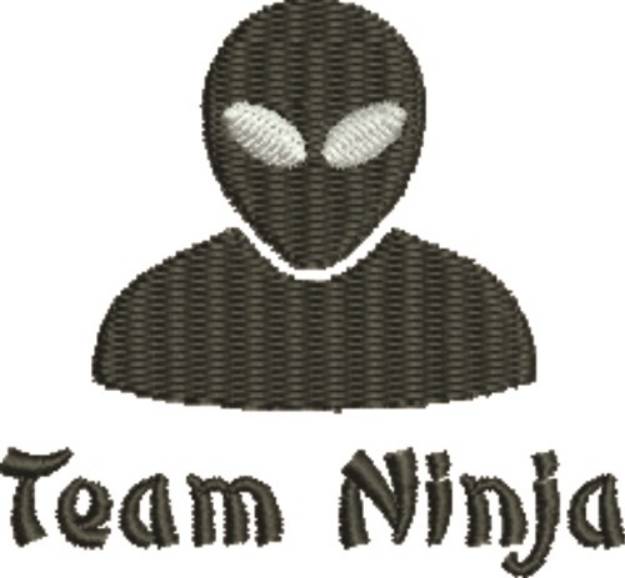 Picture of Team Ninja Machine Embroidery Design