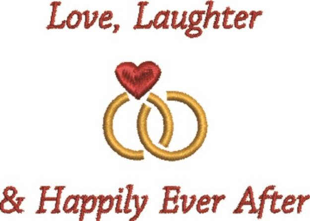 Picture of Happily Ever After Machine Embroidery Design