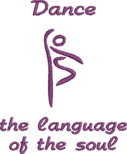 Language Of The Soul Machine Embroidery Design