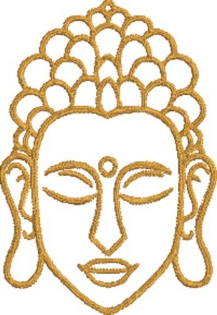 Picture of Buddha Machine Embroidery Design