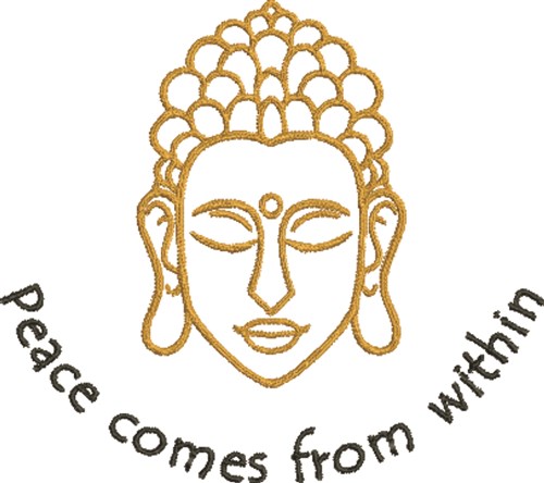Peace From Within Machine Embroidery Design