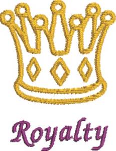 Picture of Royalty Machine Embroidery Design