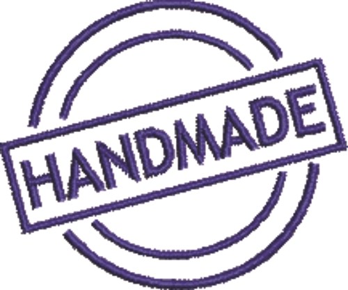 Handmade Seal 1 Machine Embroidery Design