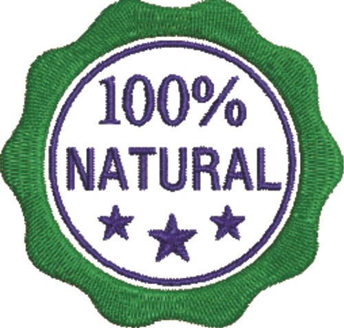 100% Natural Seal Machine Embroidery Design