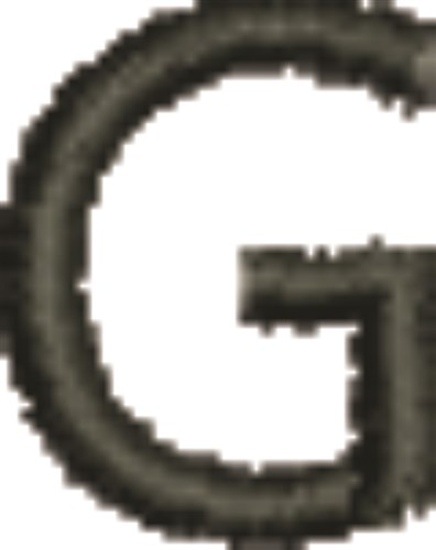 Monogram Letter G Machine Embroidery Design