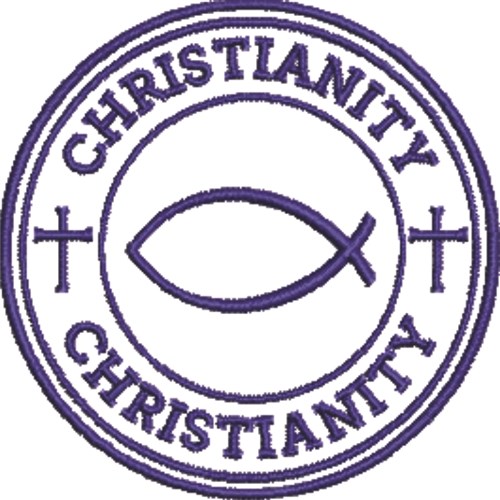 Christian Seal Machine Embroidery Design