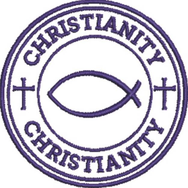 Picture of Christian Seal Machine Embroidery Design