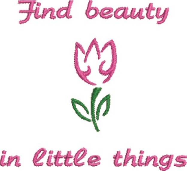 Picture of Beautiful Tulip Outline Machine Embroidery Design