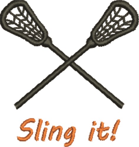 Sling It Machine Embroidery Design