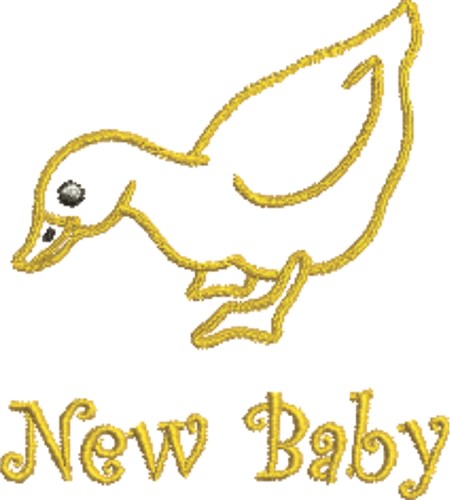 New Baby Machine Embroidery Design
