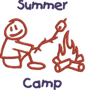 Picture of Summer Camp Machine Embroidery Design