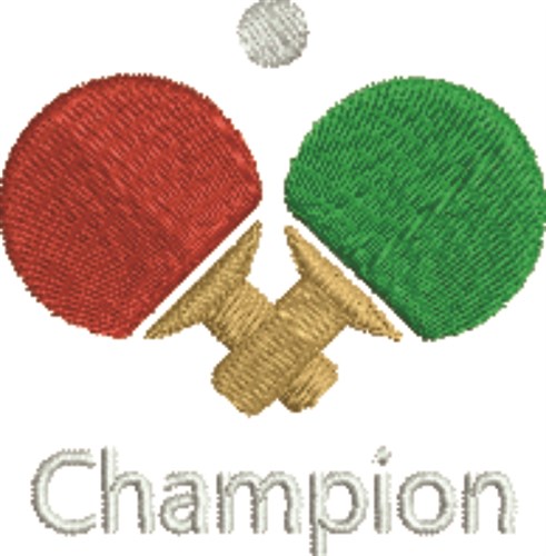 Champion Machine Embroidery Design