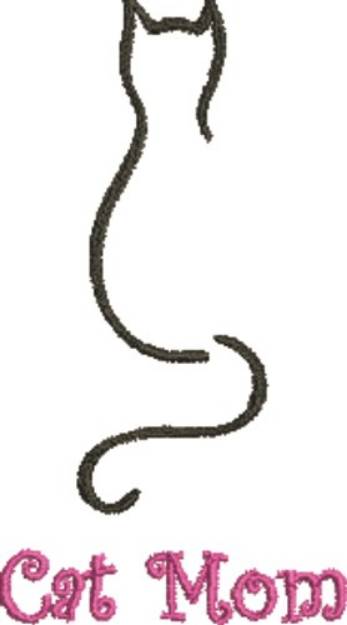 Picture of Cat 7A Machine Embroidery Design